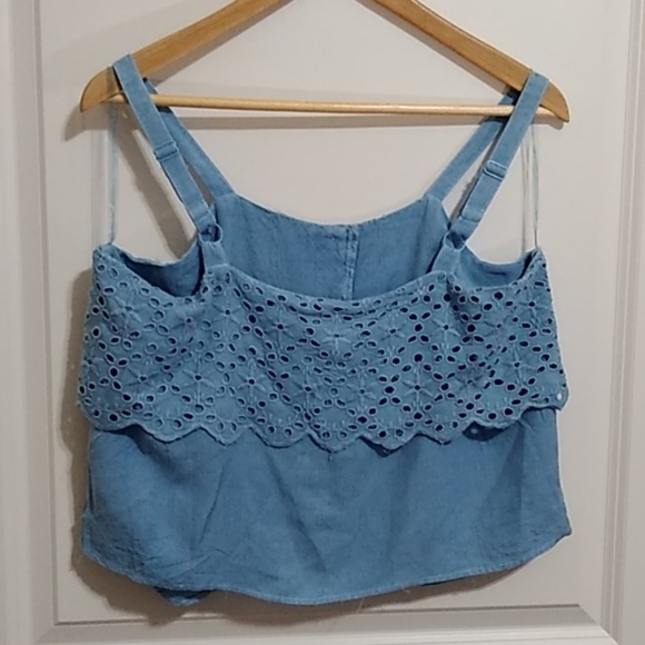 💃Style Envy Boho Style Crop Top XL - Picture 3 of 6